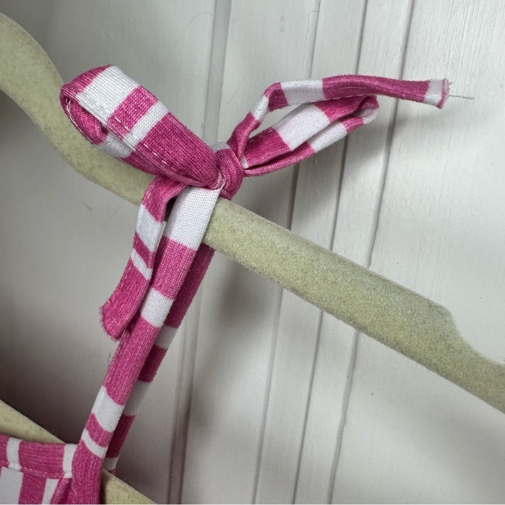 Tommy Bahama Pink Floral and Striped Kids Dresses lot - Picture 3 of 6